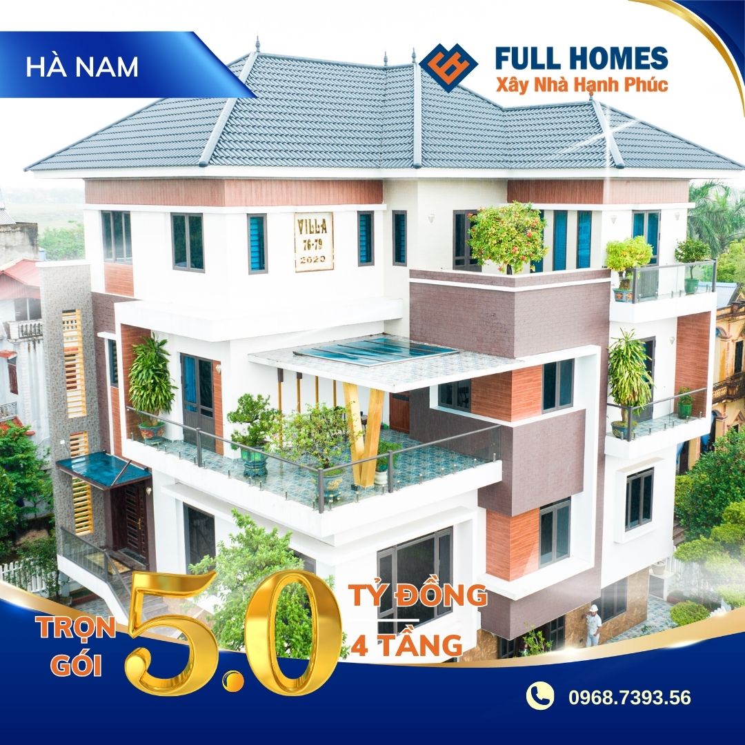 Biệt thự hiện đại mái Nhật